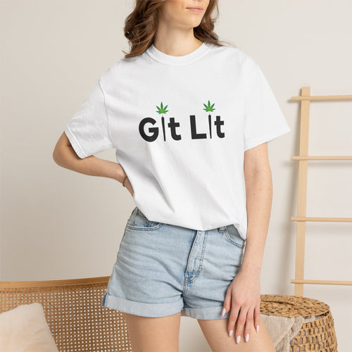 Git Lit T-Shirt — Graphic Tee