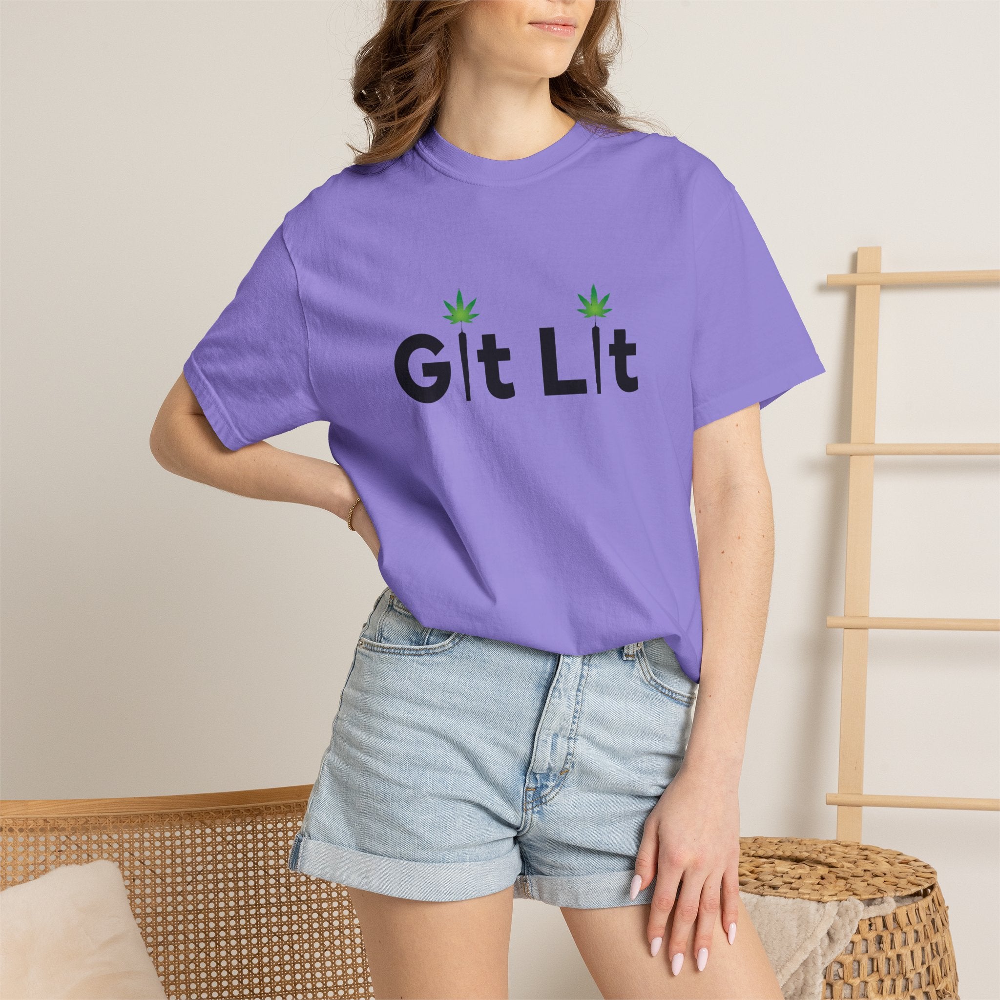 Git Lit T-Shirt — Graphic Tee