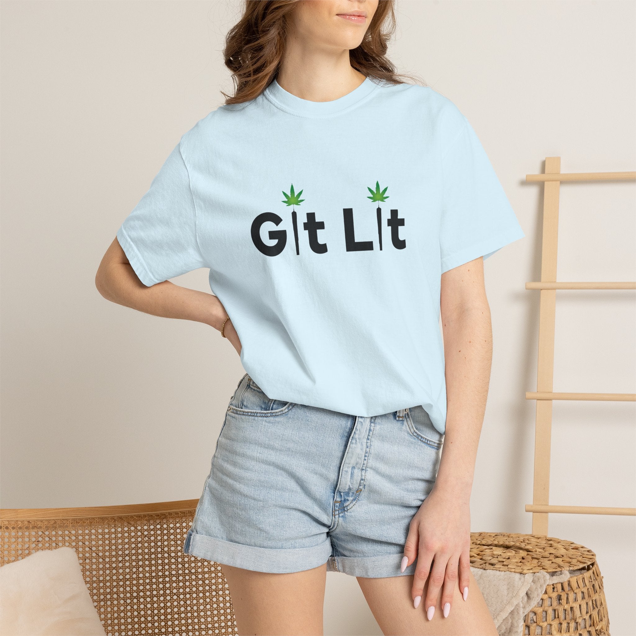 Git Lit T-Shirt — Graphic Tee