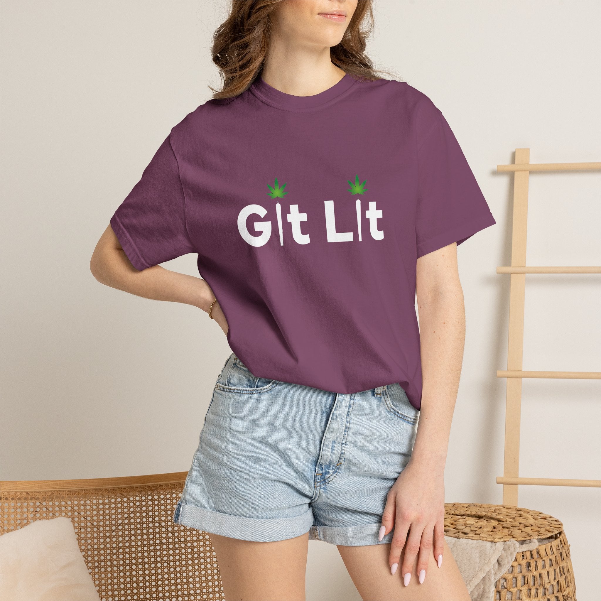 Git Lit T-Shirt — Graphic Tee